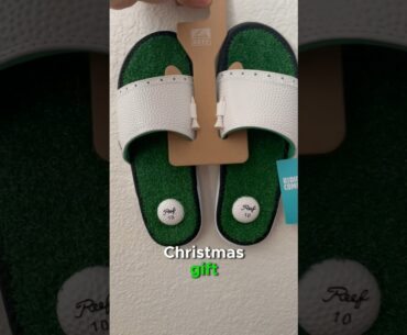 Golf sandals ⛳️🏌️🔥🔥💵 #golf #golfer #golfswing #shorts #gift #sandals #slides #christmas #money