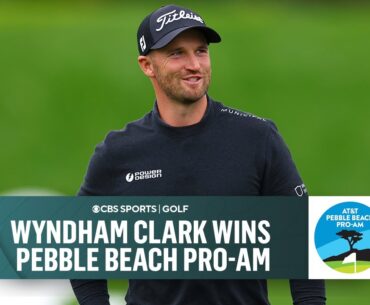 Wyndham Clark Wins Pebble Beach Pro-AM Following Final Round Cancellation I FINAL RECAP I CBS Sports