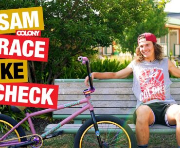 Sam Grace Sweet Tooth Bike Check - Colony BMX
