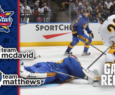 Team McDavid vs. Team Matthews | 2024 NHL All-Star FINALS Highlights