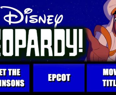 Disney Jeopardy Trivia • Test Your Knowledge • 2/3/24