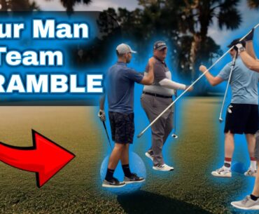 How to Dominate as a Team: Mastering Killdeer Course in a Four-Man Scramble @GolfingTheVillages