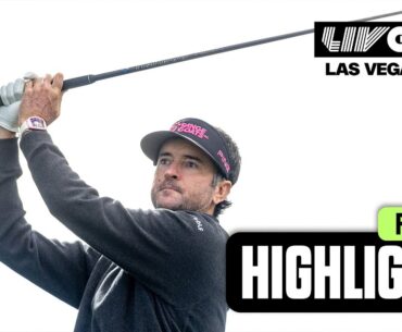 FULL HIGHLIGHTS: Bubba's RangeGoats In Front On Day 1 | LIV Golf Las Vegas