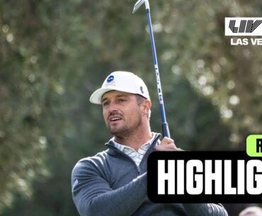 FULL HIGHLIGHTS: Bryson, DJ, Rahm Rise To Top On Day 2 | LIV Golf Las Vegas