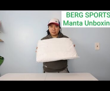 BERG SPORTS Manta Disc Golf Bag | UNBOXING