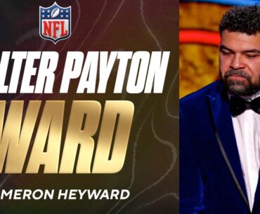 Cameron Heyward Gives POWERFUL Speech After Winning Walter Payton Award I NFL Awards I CBS Sports