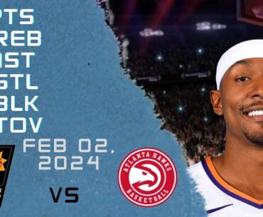 Bradley Beal player Full Highlights vs HAWKS NBA Regular season game 02-02-2024