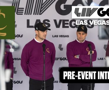 INTERVIEW: Cleeks Enjoying Super Bowl Spectacle | LIV Golf Las Vegas