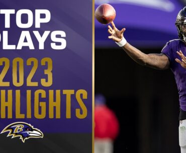 Top 10 Plays From The 2023 Season | Baltimore Ravens