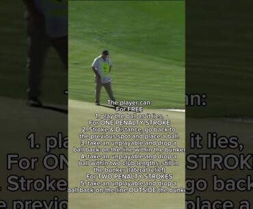 ANOTHER Ball Putted into Bunker - Golf Rules Explained