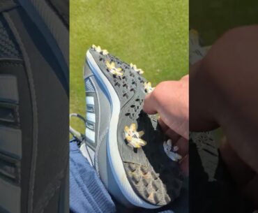 Adidas Men's Tech Response 2.0 Golf Shoes! Genuine Review by Fuzzy #golf #shoes #water #spikes