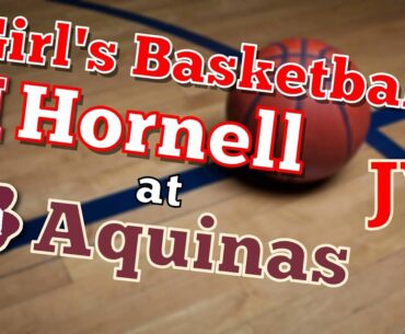 Hornell Lady Raiders JV at Aquinas Lady Li'l Irish JV Girl's Basketball