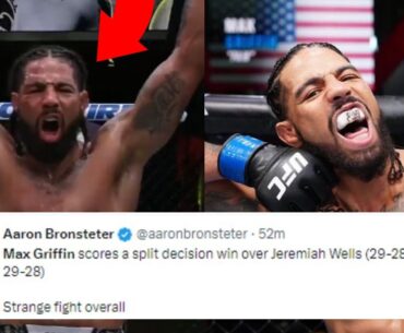 FIGHTERS REACT TO MAX GRIFFIN BEATING JEREMIAH WELLS | GRIFFIN VS WELLS REACTIONS