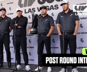 SMASH WINNER INTERVIEW: "Love This Team, Excited For the Future" | LIV Golf Las Vegas