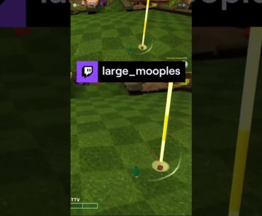 Lady luck is on my side again! | #golf #twitch