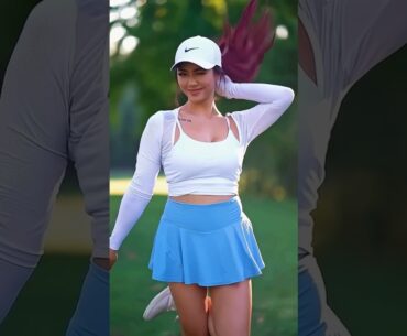 Amazing Golf Swing you need to see | Golf Girl awesome swing | Golf shorts | Jane Park