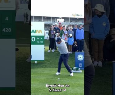 Byron’s Hun An Slow Mo Driver Swing ~ WM Phoenix Open ‘24