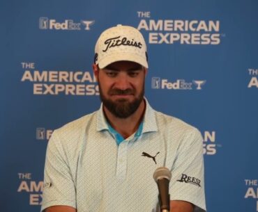 Emotional Tom Whitney remembers late brother Tuesday Press Conference 2024 American Express ©PGATour