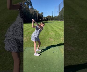 That went high!☝️👍👆 #girlpower #ladygolfers #golfgirl #golf #golfing