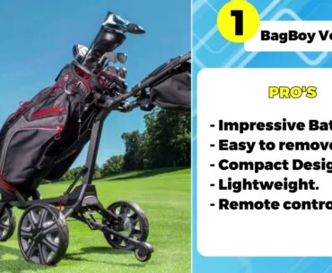 Top 5 Best Electric Push Golf Carts | In-Depth Review