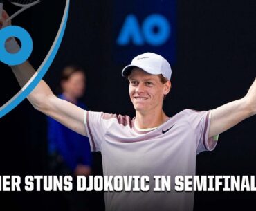 Jannik Sinner ends Djokovic’s 33-match streak to reach first Grand Slam final | Australian Open