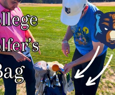 What's in the Bag of a College Golfer?