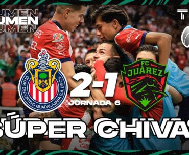 Resumen y goles | Chivas 2-1 FC Juárez  | CL2024 - Liga Mx J6 | TUDN