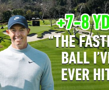 Rory McIlroy Gained 7-8 Yards With The New TP5x | TaylorMade Golf