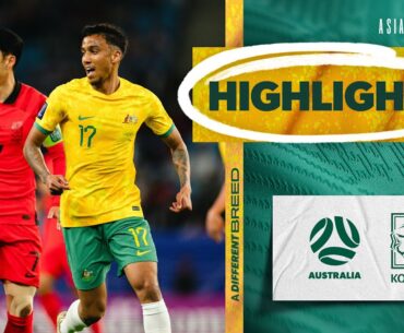 Australia v Korea Republic | Highlights | AFC Asian Cup 2023