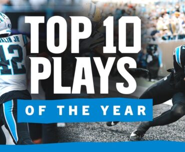 The Top 10 Plays Of The 2023 Season | Carolina Panthers