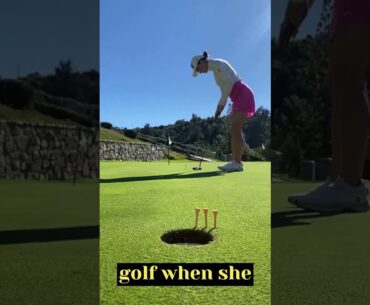 Golf Girls : Savannah Vilaubi #secretgolftour  @secretgolftour