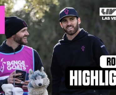 TEAM HIGHLIGHTS: RangeGoats Catch Fire in Round 1 | LIV Golf Las Vegas