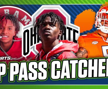 College Football's Top 2024 WRs Revealed! 🌟 | Ohio State, Alabama, Clemson are STACKED