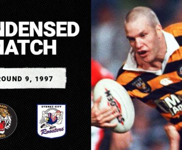 Balmain Tigers v Sydney City Roosters | Round 9, 1997 | Condensed Match | NRL