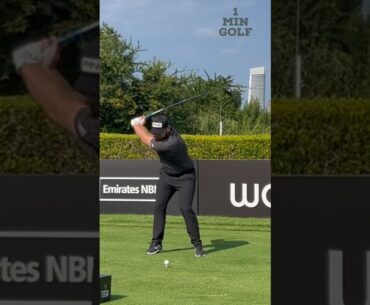 Tyrrell Hatton’s 315yd Drive - Focus on Transition⛳️ #golf #golfswing