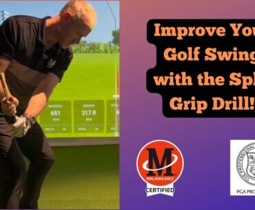 Improve Your Golf Swing with the Split Grip Drill!