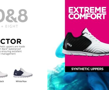 10&8 - Factor - Golf Shoes #comfort #golf #playbetter #playbettergolf