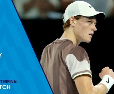 Jannik Sinner v Andrey Rublev Full Match | Australian Open 2024 Quarterfinal