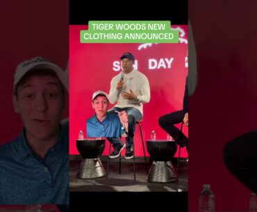 Tiger Woods announces Sun Day Red!?!