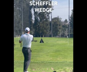 Scotty Scheffler Spinning Wedge #golf