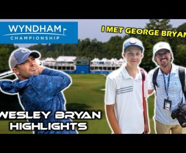 PGA Tour Highlights | Wesley Bryan | Wyndham Championship