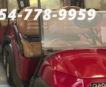 GOLF CARTS FOR SALE FORT LAUDERDALE CLUB CAR TEMPO GOLF CART 954-778-9959