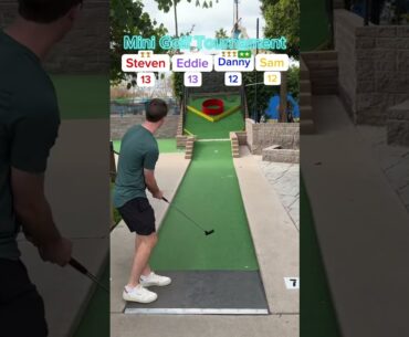 Mini Golf Tournament FULL ROUND (INTENSE TOURNAMENT!) New Player - Golfland Sunsplash Mesa, Arizona