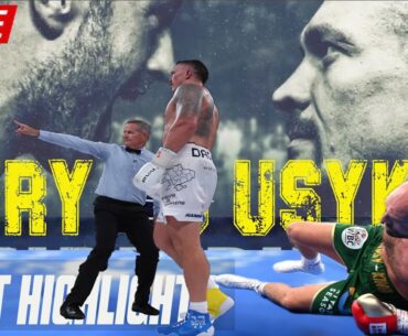 Tyson Fury vs Oleksandr Usyk | Knockouts | Full Fight Highlights | Best Punches