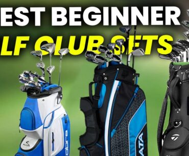 5 BEST BEGINNER GOLF CLUB SETS 2024: Top Golf Club Sets for Beginners