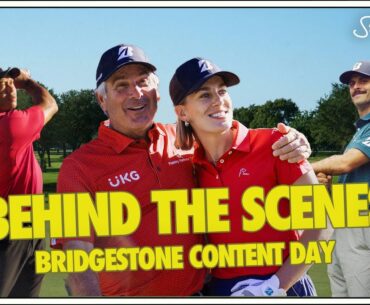 Behind the Scenes with Tiger Woods & Bridgestone!