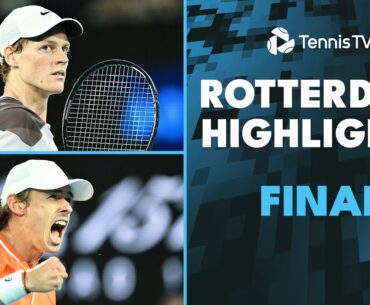 Jannik Sinner vs Alex De Minaur For The Title! 🏆 | Rotterdam 2024 Final Highlights