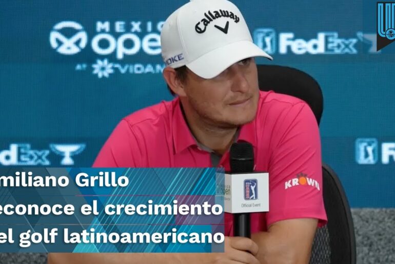 Emiliano Grillo Friday Flash Interview Day 2 2023 Mexico Open at