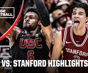 USC Trojans vs. Stanford Cardinal | Full Game Highlights | ESPN College Basketball