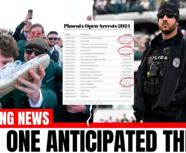 Police RELEASE STAGGERING AMOUNT OF ARRESTS and EJECTIONS at WM Phoenix Open..